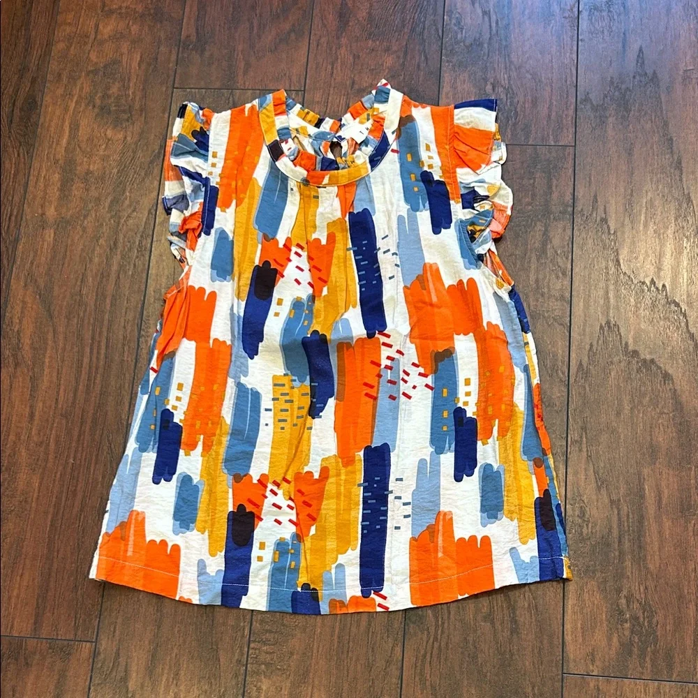THML Colorful Ruffled Blouse - Picture 1 of 4